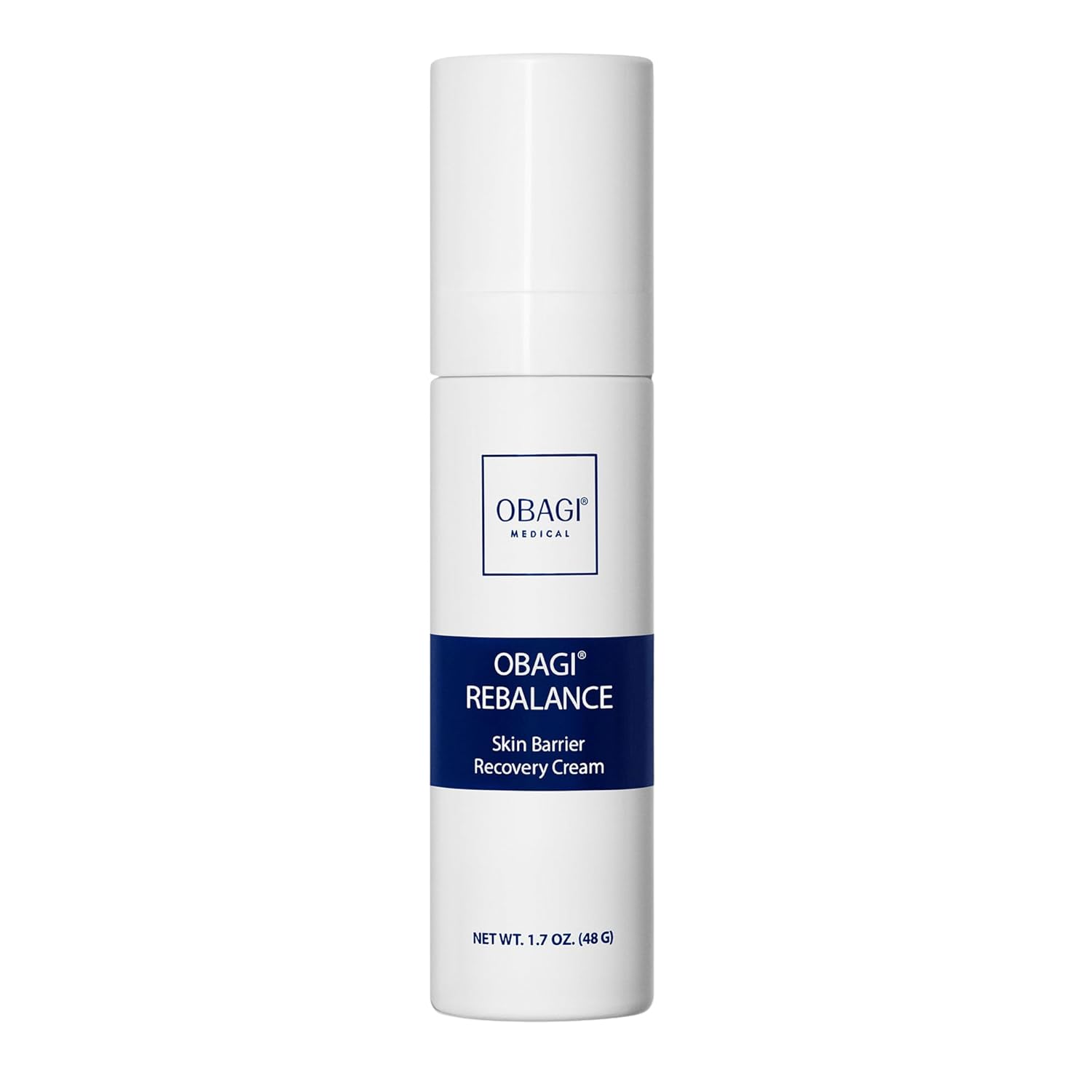 Obagi Rebalance Skin Barrier Recovery Cream – Soothing Probiotic Moisturizer Reduces Redness with Ceramides and Niacinamide – Suitable for Sensitive Skin with Eczema, Rosacea or Acne – 1.7 oz