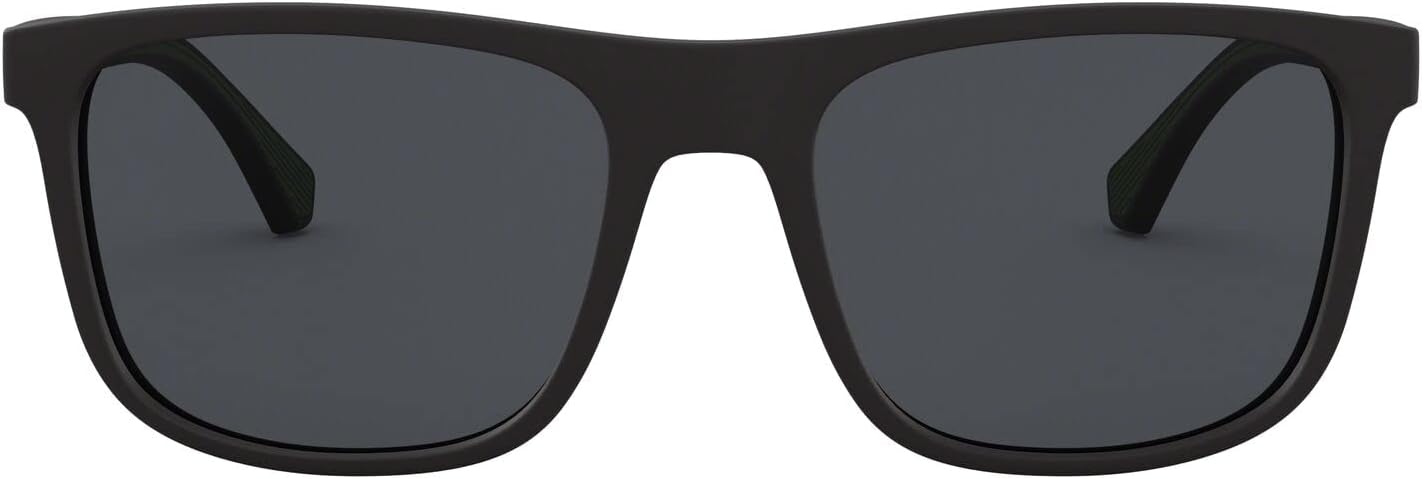 Emporio Armani Men's Ea4129 Square Sunglasses