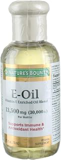 Nature’s Bounty Vitamin E Oil, Supports Immune & Antioxidant, 30,000IU Vitamin E, Topical or Oral, 2.5 fl Oz