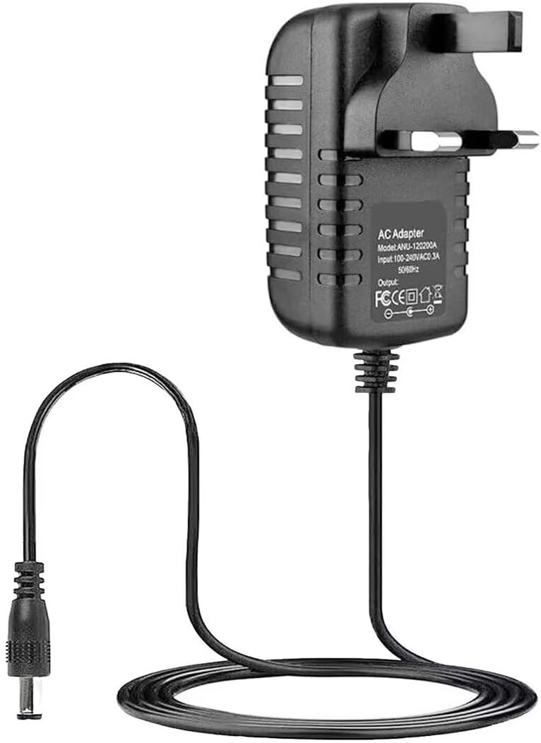 AC DC Adaptor Charger For Yamaha PSR-E443 Portable Arranger Keyboard Power Cord