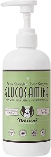Natural Dog Company Liquid Glucosamine Hip & Joint Oil for Dogs, 16 oz, Extra Strength Cartilage & Joint Support, Helps Mobility and Eases Occasional Stiffness, Dog Vitamins & Supplements