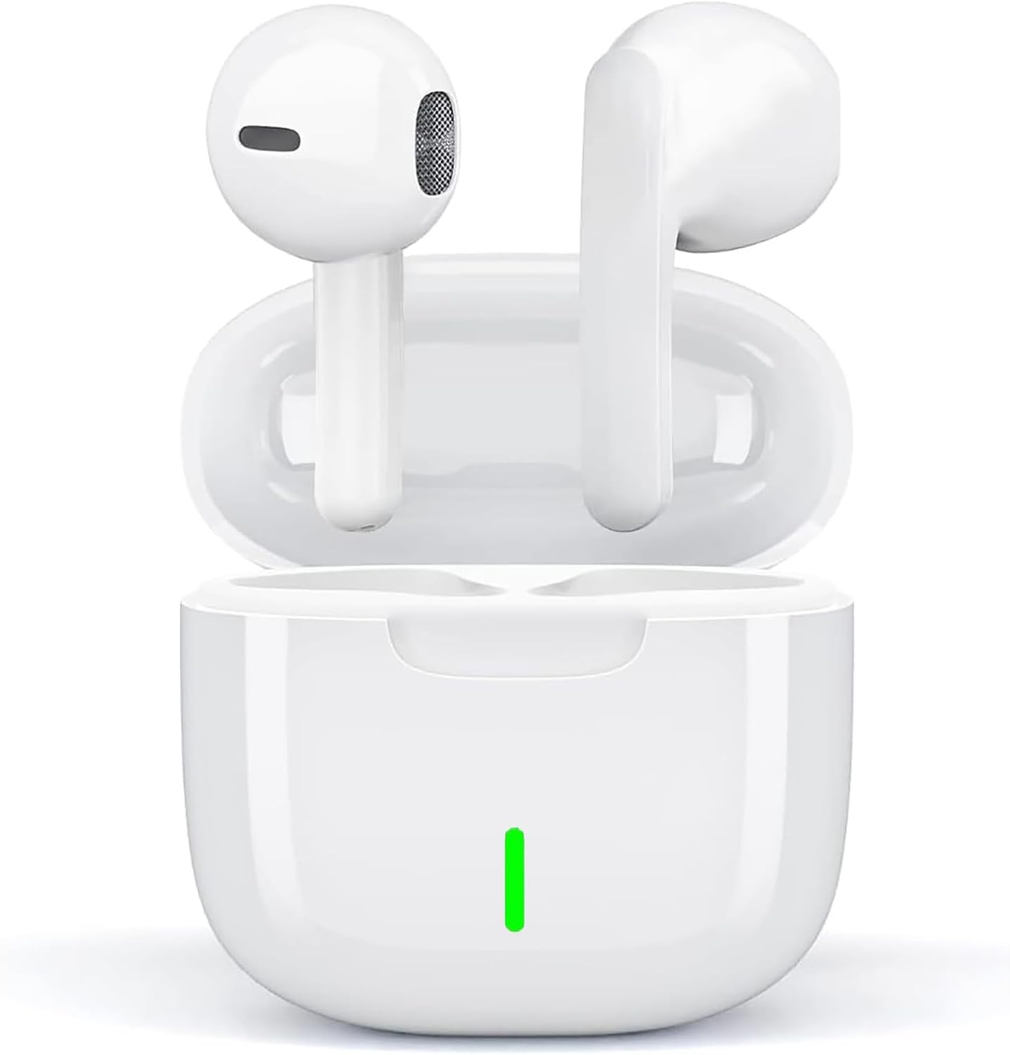 Wireless Earbuds, Bluetooth 5.3 Headphones In Ear with ENC Noise Cancelling Deep Bass Mic, 50H Bluetooth Earphones, Ear Buds Bluetooth Headphones IP7 Waterproof Touch Control for iPhone/Android/IOS