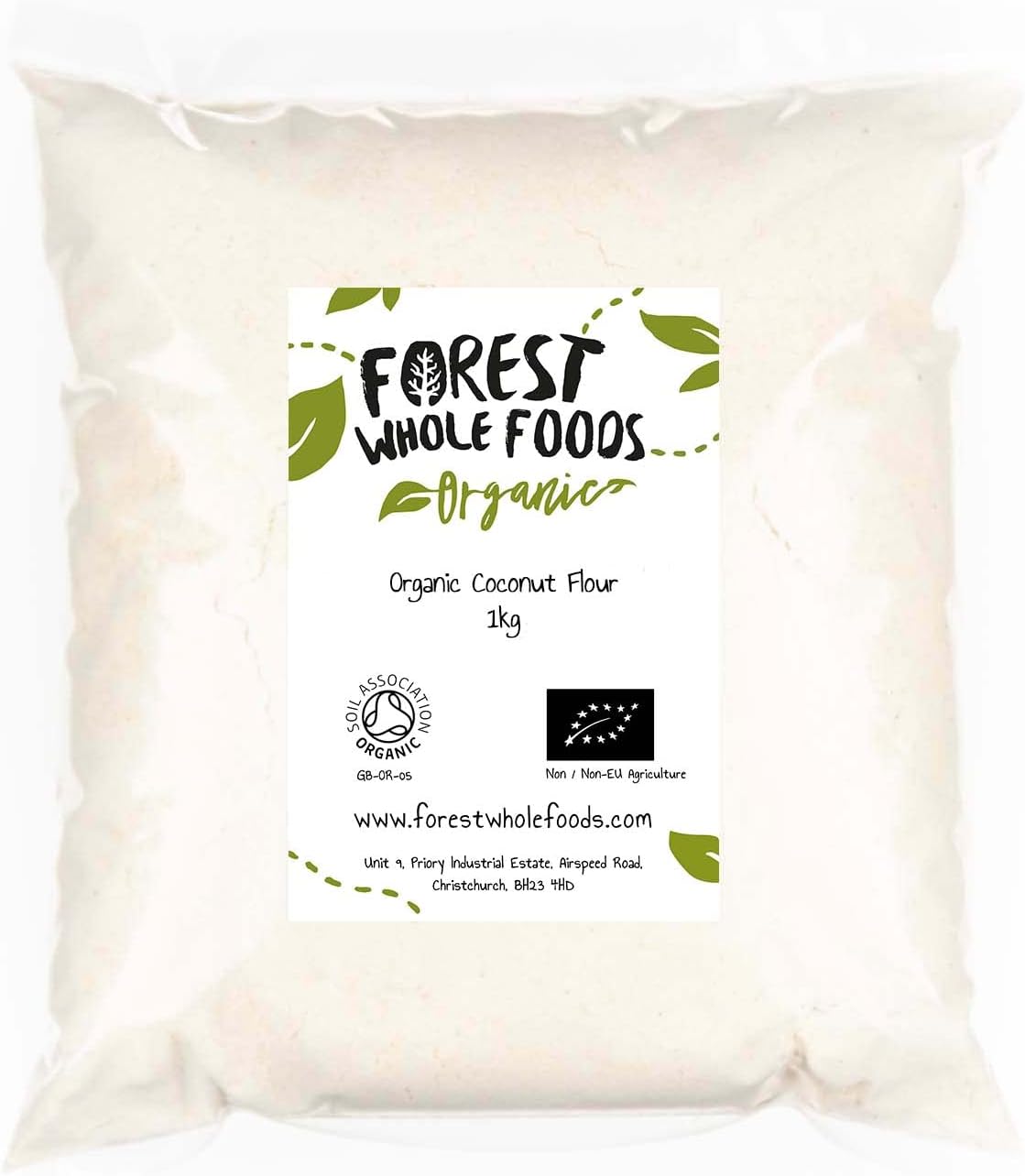 Forest Whole Foods Organic Coconut Flour (1kg)