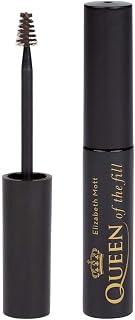 Elizabeth Mott Eyebrow Gel Makeup - Queen of the Fill Brow Tint and Filler - Brush to Fill in Eyebrows and Cover Gray Hairs, Water Resistant, Long Lasting - Cruelty Free, Auburn, 4 g