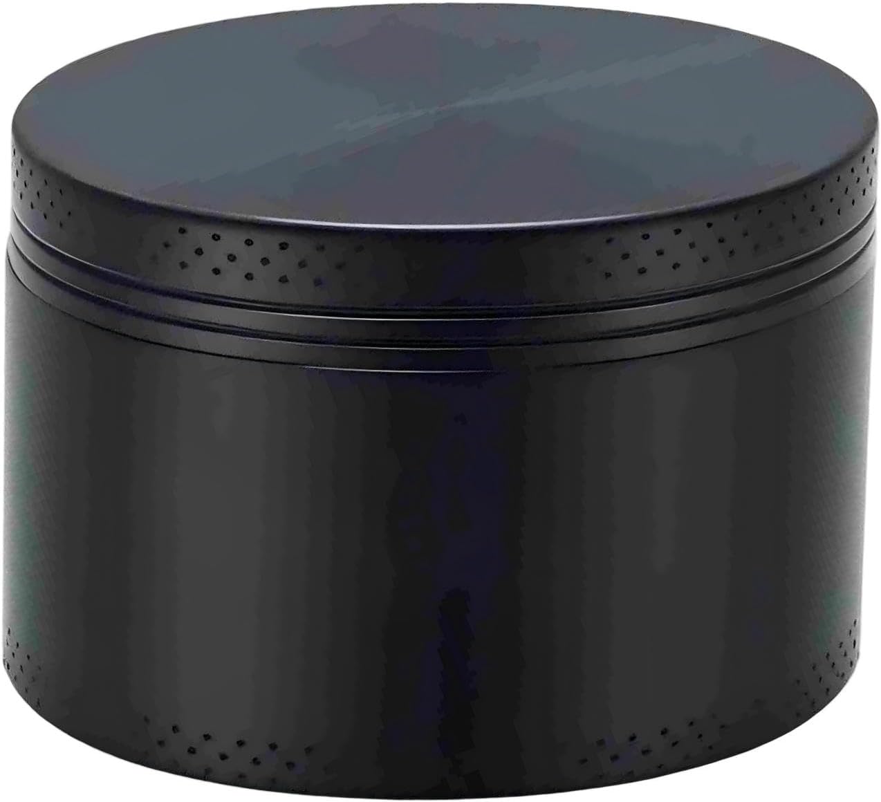 2.5-Inch Premium Manual Grinder for Coffee Beans, Spices, and Herbs - Heavy-Duty Aluminum, Smooth Grinding, Non-Stick Design, Essential Kitchen Tool - Black