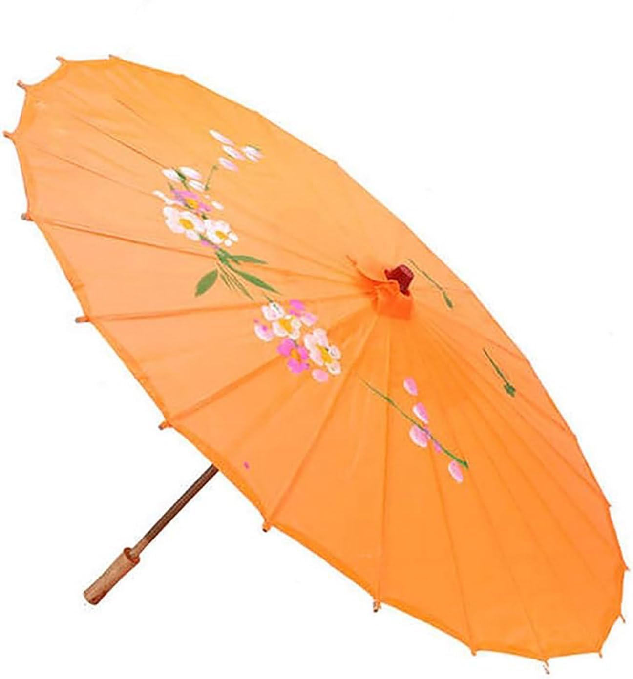 JapanBargain, Japanese Parasol Asian Chinese Nylon Umbrella Parasol for Photography Cosplay Costumes Wedding Party Home Decoration Kids Size, 22 inch