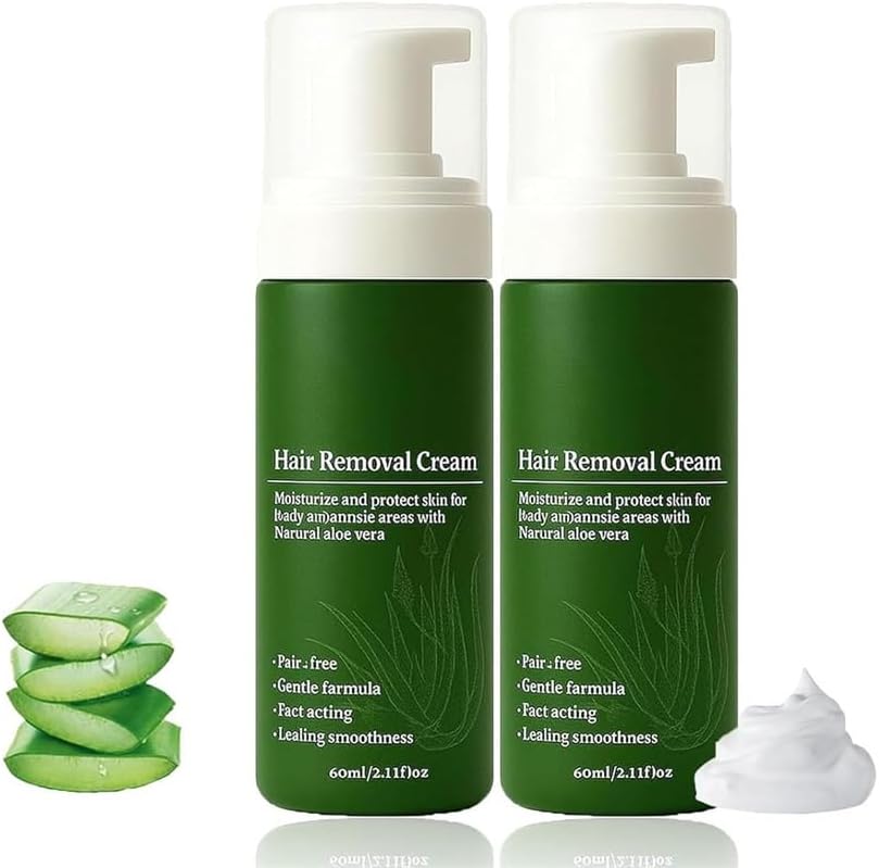 Botane Man Hair Removal Cream with Natural Aloe Vera,Botane Hair Removal Cream,Quick & Gentle No-Shave Hair Removal Spray for Face,Body & Intimate Areas | Fast-Acting, Moisturizing, Non-Sticky (2)