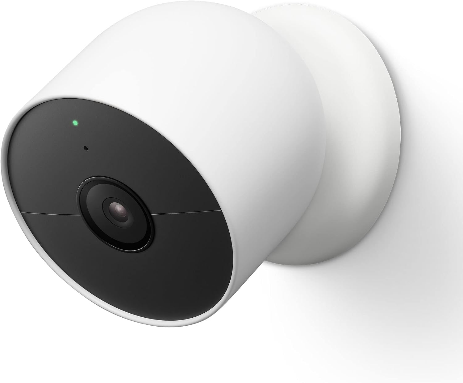 Google G3AL9 Nest Cam (Outdoor / Indoor, Battery) Security Camera - Smart Home WiFi Camera - Wireless, Snow, 1 Count (Pack of 1)