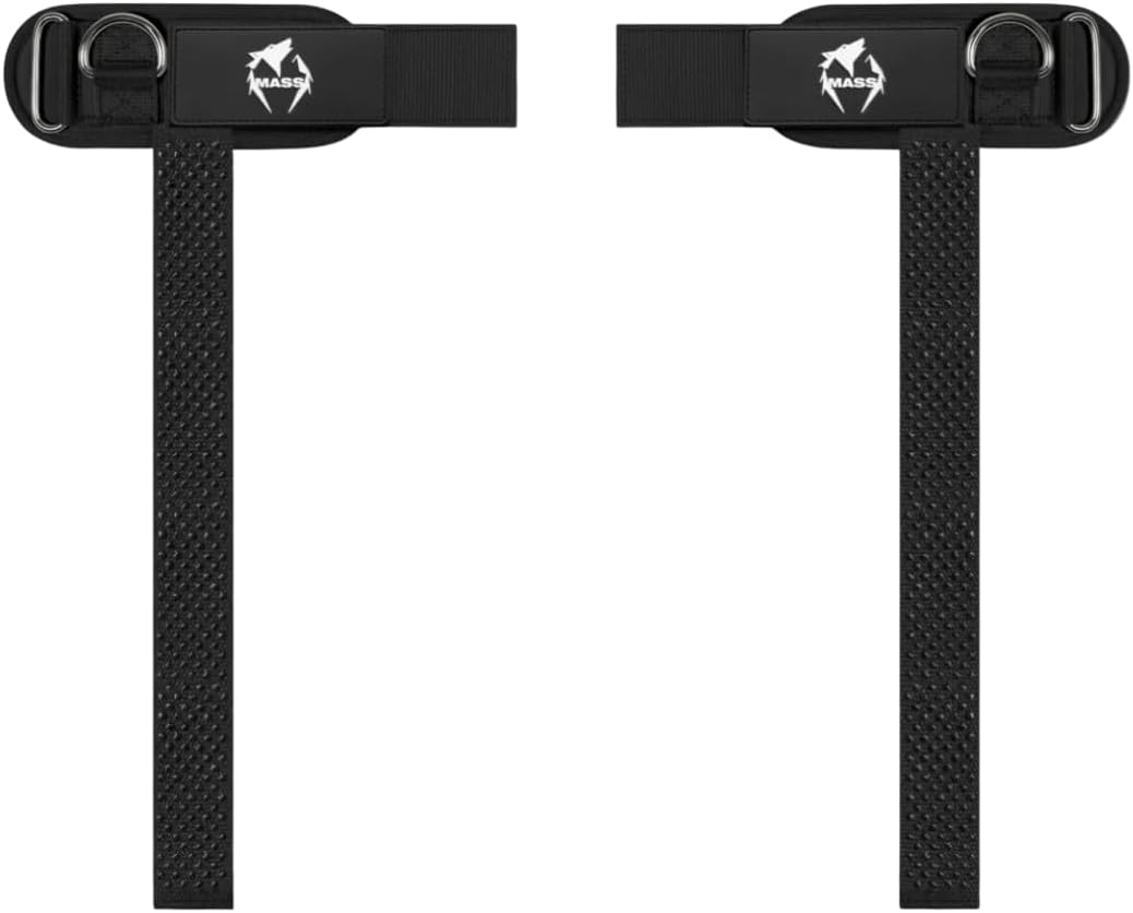 Ekkovision Weight Lifting Straps With Cuffed D Ring, Wrist Support for Men, Heavy Duty Thick Comfortable Lifting Straps, Secure Fit, Enhanced Grip, Straps for Weightlifting & Gym Training