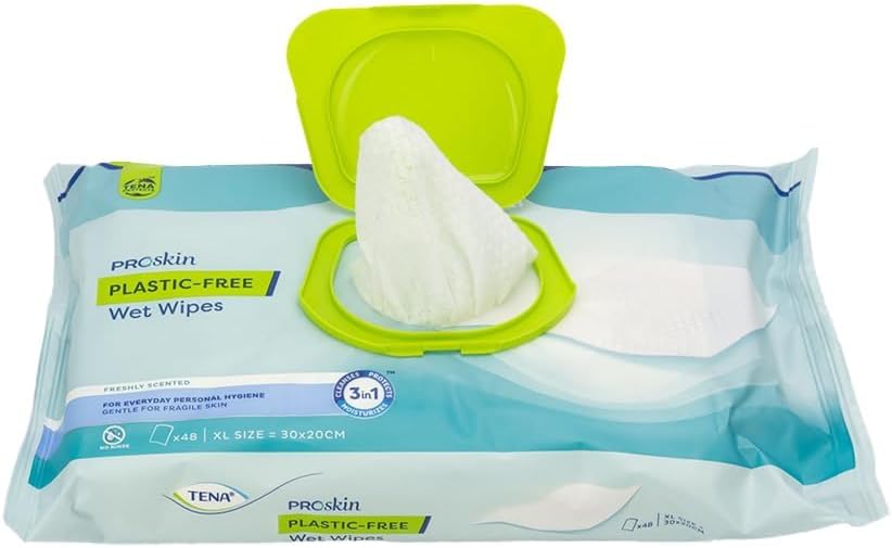 Tena Soft Wet Wipes - Pack of 48 Wipes
