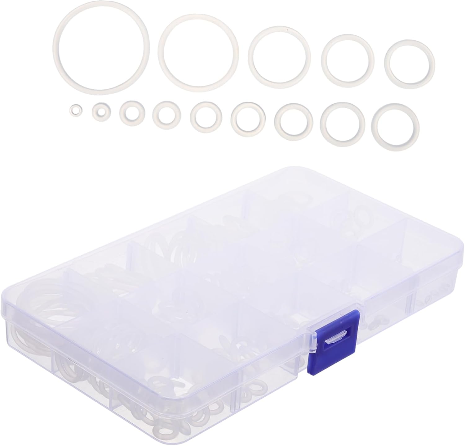 COSMEVIVI 1set Assortment Hose Washer Repair Kit Various Flat Sealing Washers for Faucet Hose and Plumbing Needs Heat Ozone Resistant for Hydraulic and Pneumatic Applications