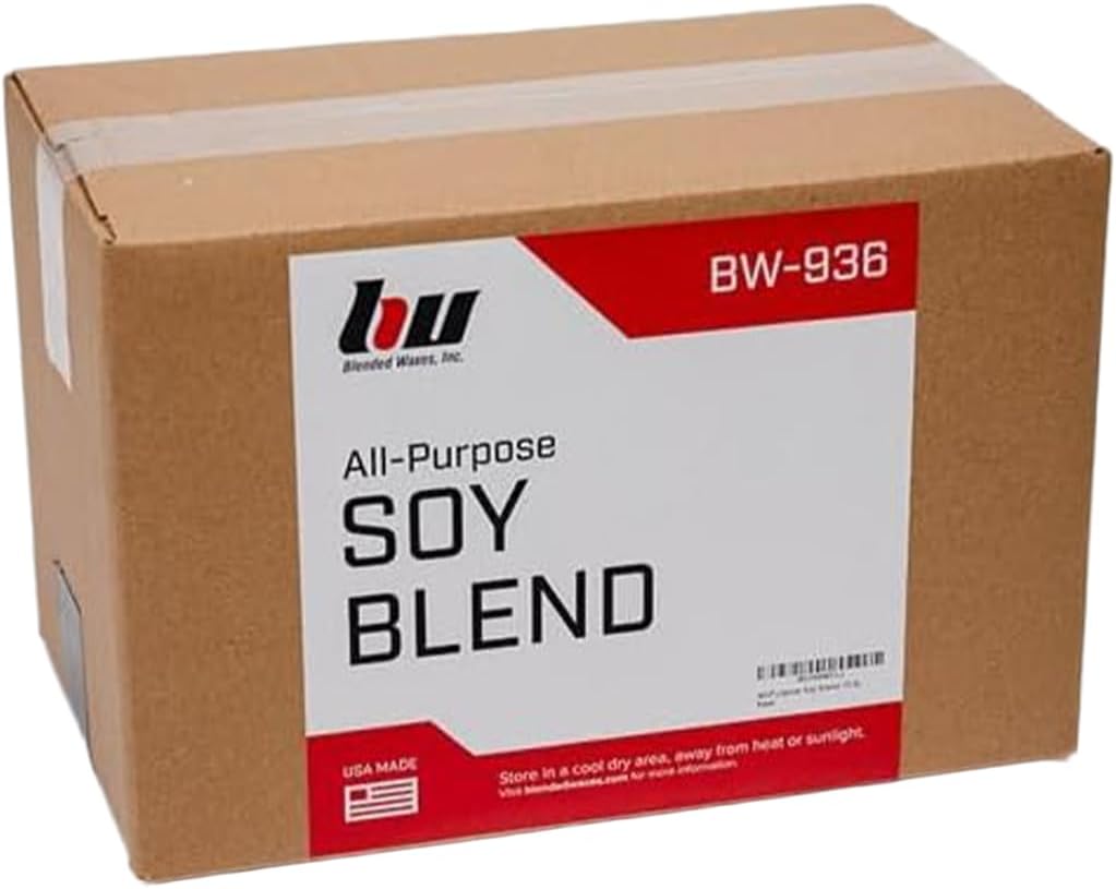 Blended Waxes, Inc. All-Purpose Soy Wax for Candles, 10lb Pack