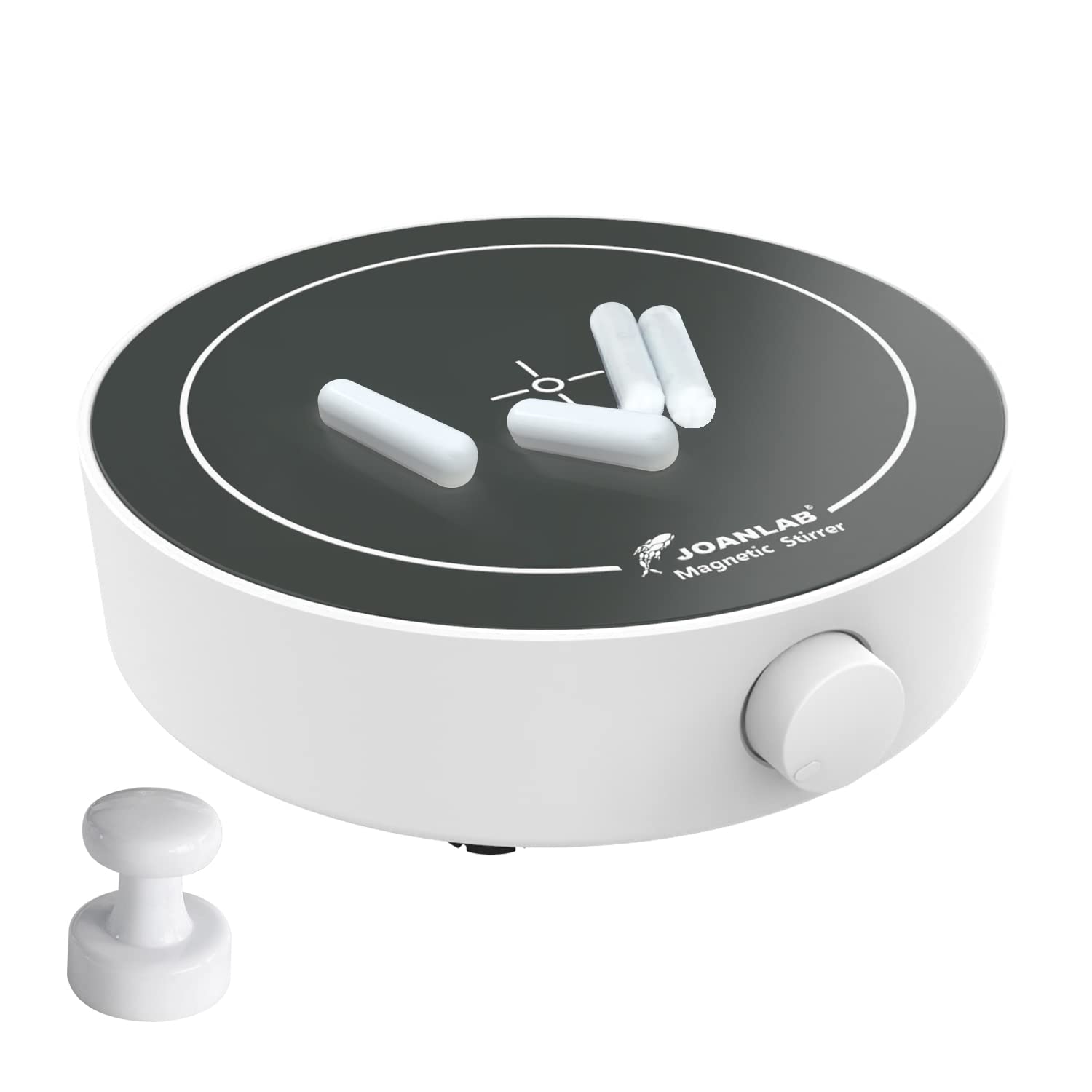 JOANLAB Lab 3000ml Mini Magnetic Stirrer Plate Set |Magnetic Stir Plate Set w/Stirrer Bars and Retriever 350-1800PRM