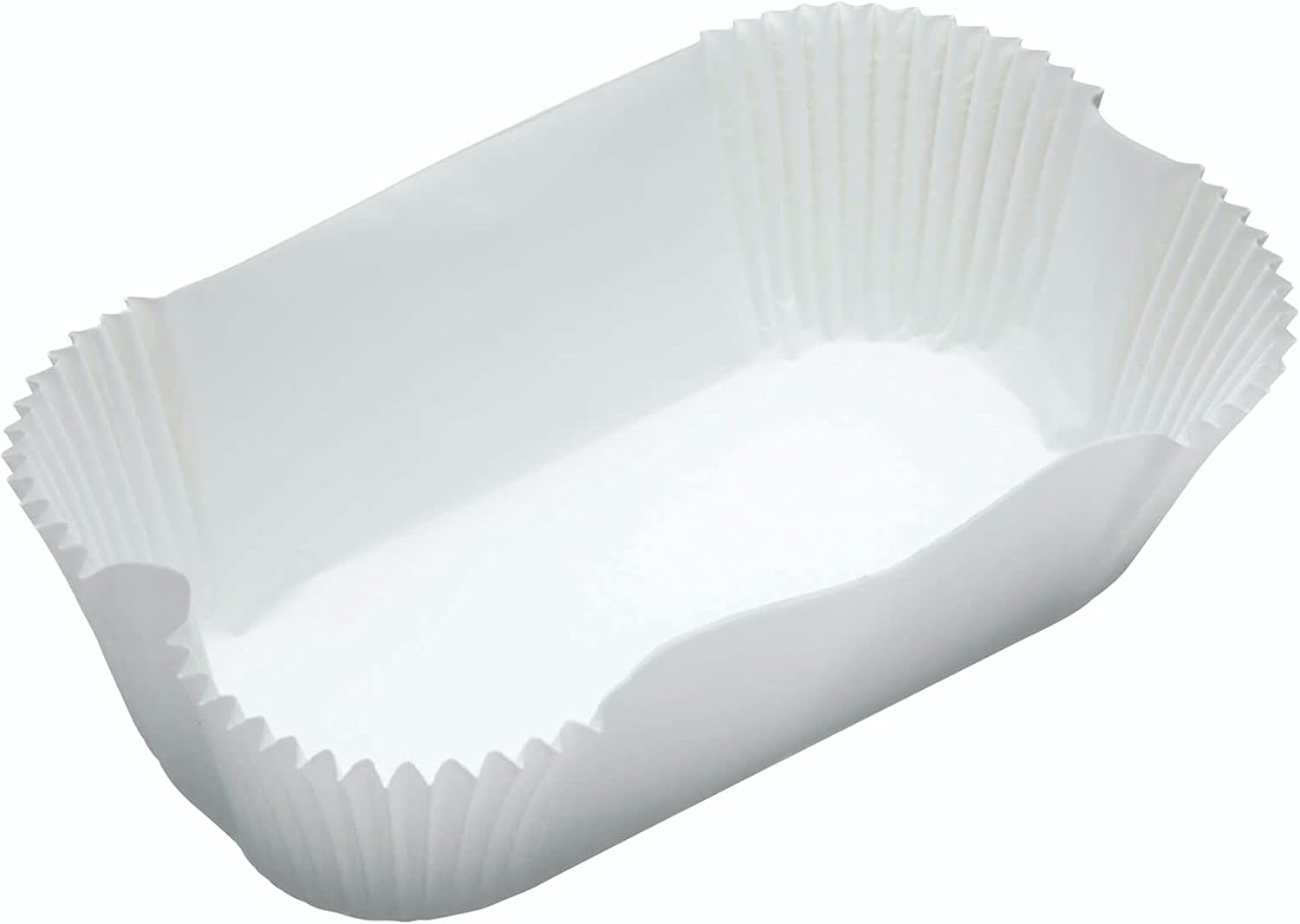 KitchenCraft Loaf Tin Liners, Non Stick 1lb, White Paper, Easy Release and Clean-up, 16,5 x 8.5 cm, Pack of 4