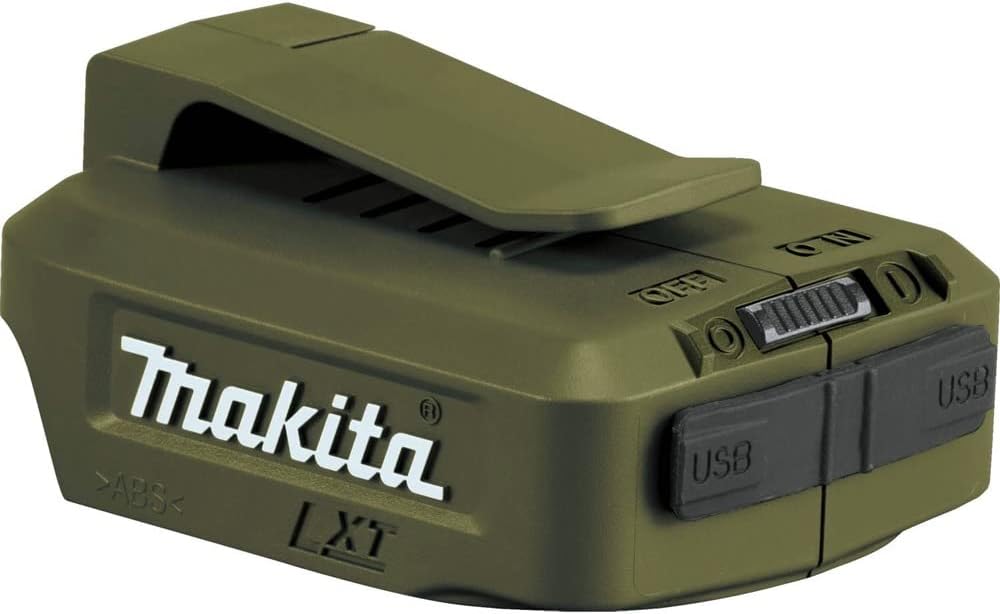 Makita ADADP05 Outdoor Adventure™ 18V LXT® Cordless Power Source, Power Source Only, USB, Camo Green
