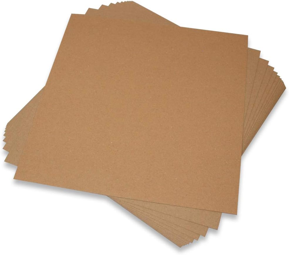Craft UK 2312 Kraft, 12X12 Card