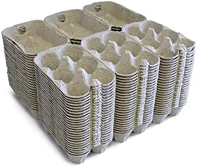 HAPPY CHICKENS 100 X 1/2 DOZEN NEW EGG BOXES/CARTONS SUITS ALL POULTRY CHICKEN EGGS