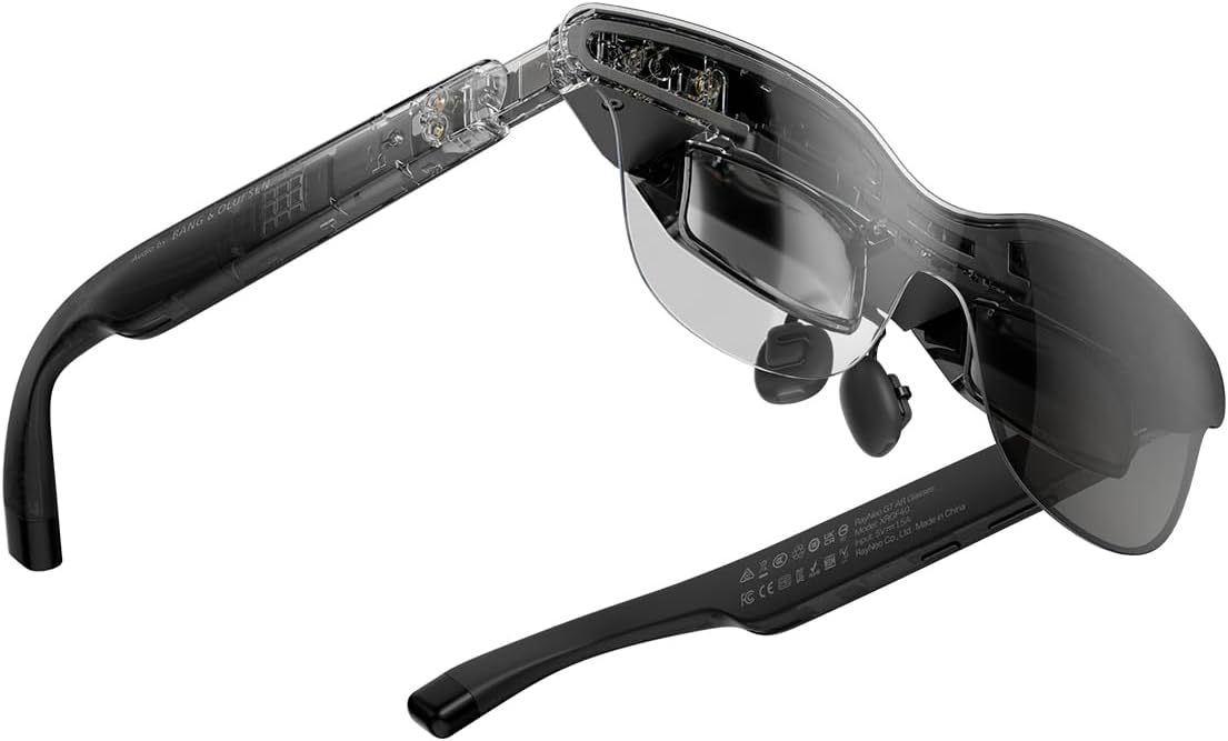 RayNeo GT Max AR/XR Glasses, 267" 59° FOV Native 3DoF, Audio by B&O