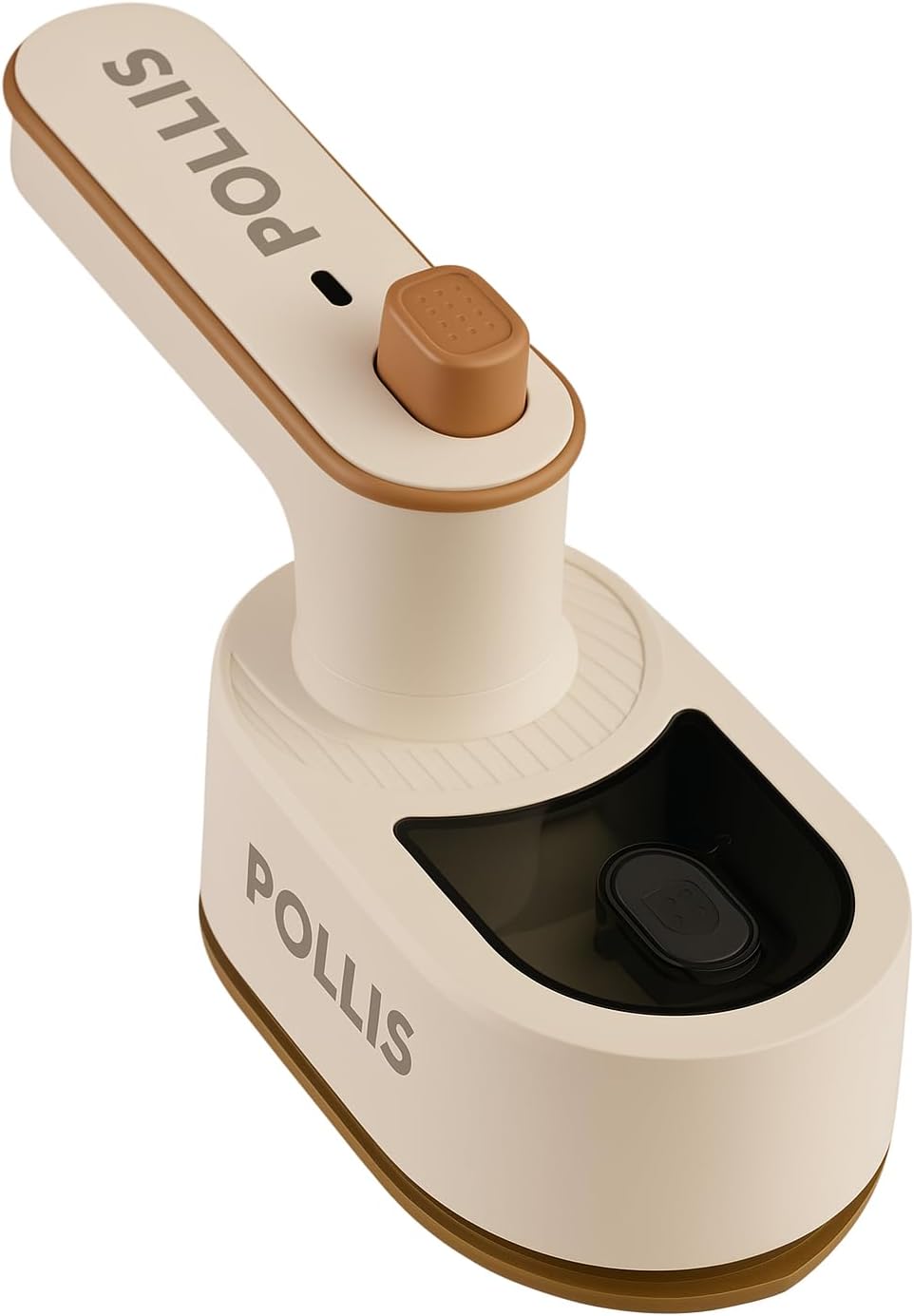 Pollis 2-in-1 Portable Iron and Steamer for clothes, Easy Travel and Dorm use, lightweight design, Foldable 180 degree swivel technology, 50ml water tank, 110V
