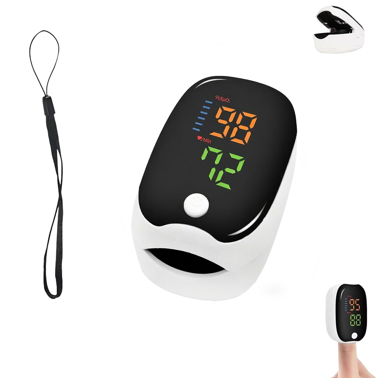 New Non Invasive for Meter-Glucose monitor no pricking glucose meters, 2025 Upgraded Blood Sugar Monitors for Home or Outdoor Use-1PCS-W1