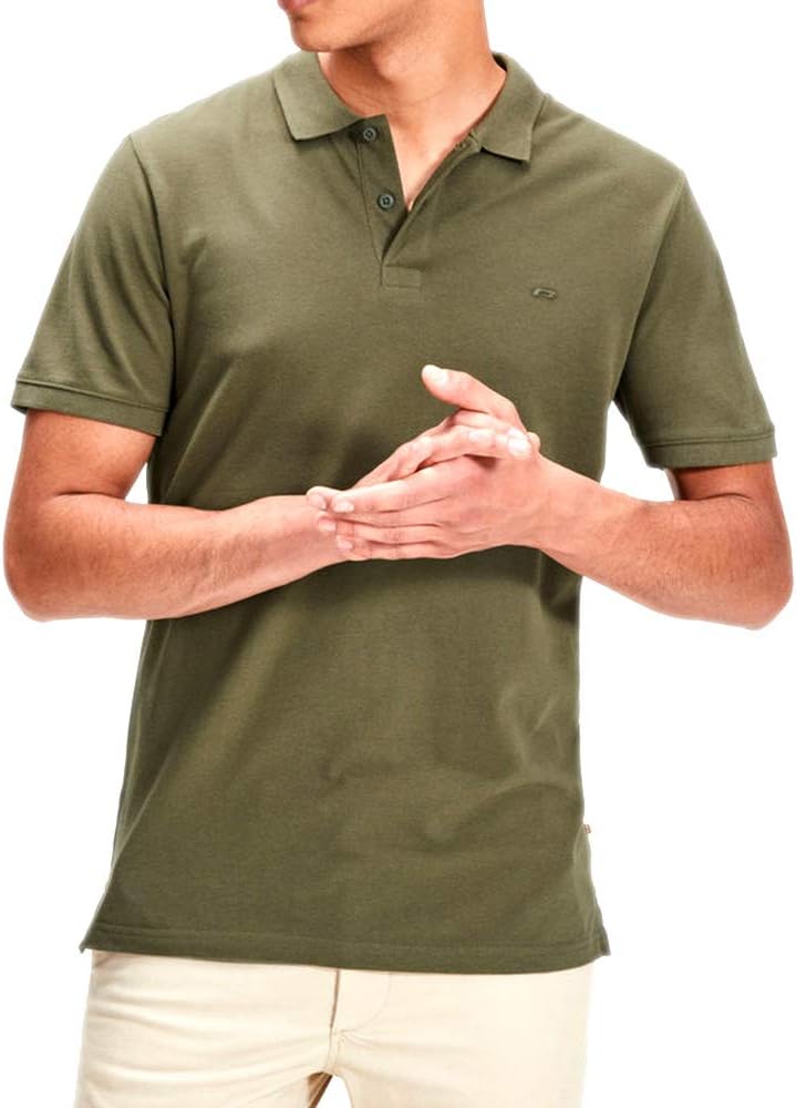 JACK & JONES Men's Polo Shirt Pique Short Sleeve Shirt Basic Tee with Collar