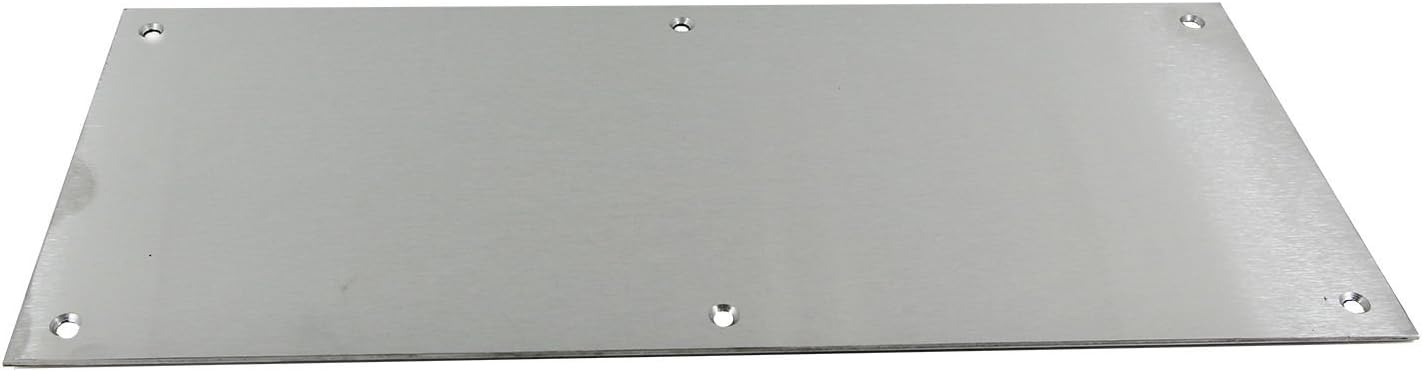 Satin Aluminium Kick Plate SAA - 690mm x 150mm