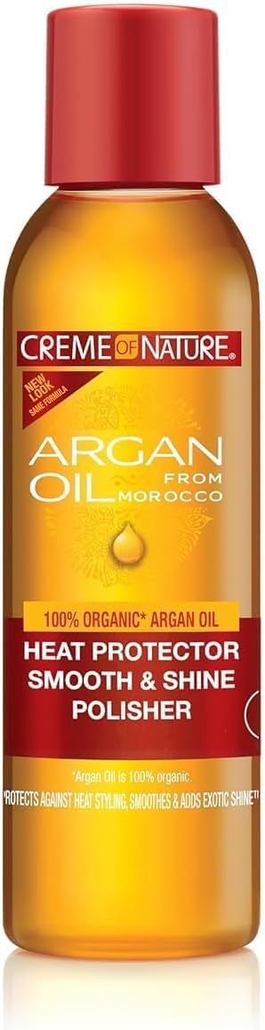 Creme of Nature Argan Oil From Morocco Heat Protector, Smooth & Shine Polisher 118 ml