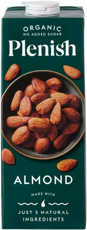 Plenish Unsweetened Organic Almond Milk ( 1 Litre)