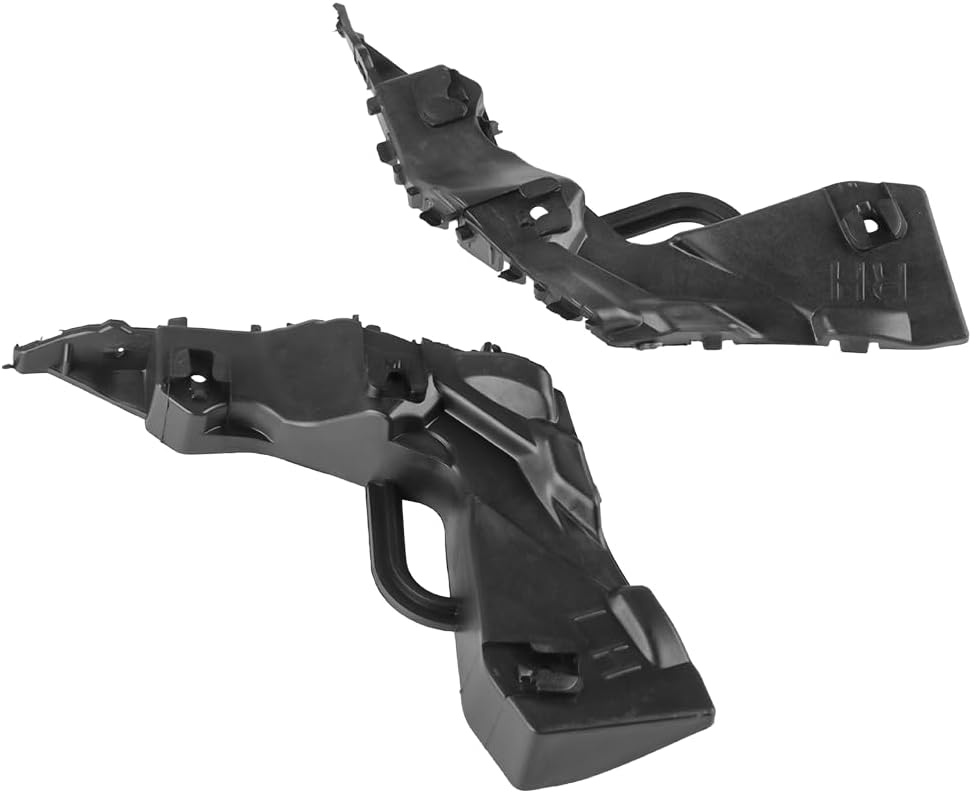 Front Bumper Bracket Bumper Mount Support Bracket - Compatible for Hyundai Elantra 1.4L L4 - Gas, 1.6L L4 - Gas, 2.0L L4 - Gas 2017-2018 - Replace Part 86513F2000, 86514F2000