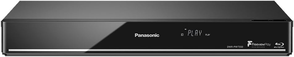 Panasonic DMR-PWT550EB Blu-Ray Player and HDD Recorder with Freeview Play