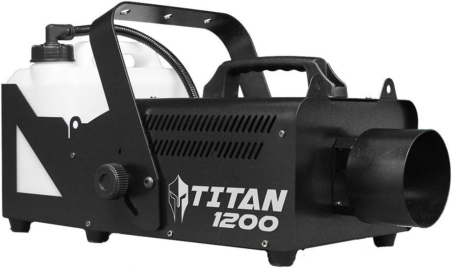 Froggy's Fog Titan 1200 Fog Machine, High Output Indoor Fogger Machine with 20,000 CFM and Low Fluid Sensor