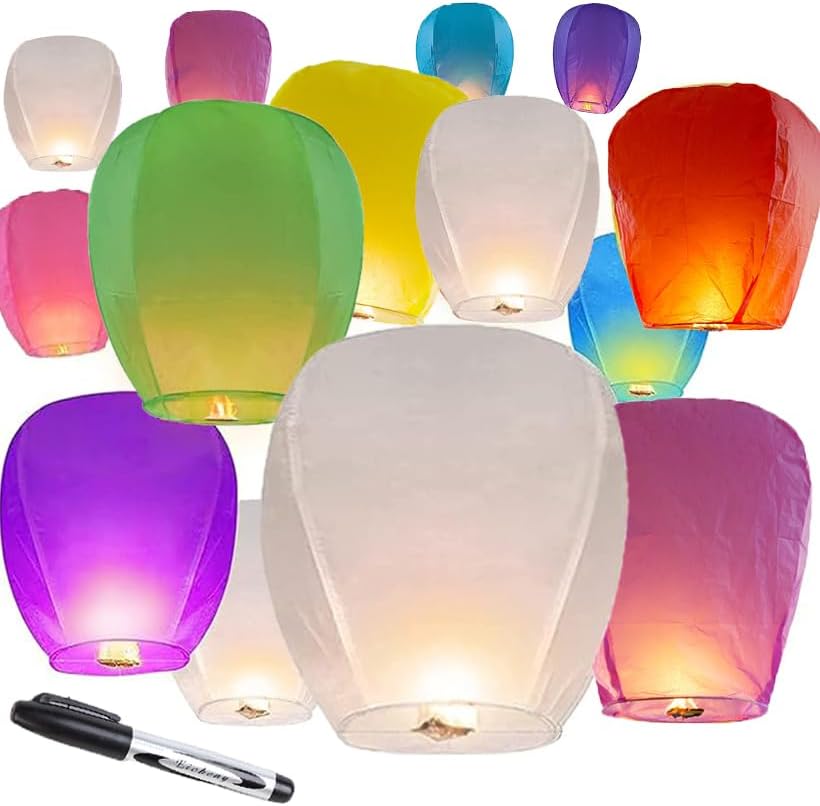 35 Pack of Colorful Paper Lanterns is The Perfect Choice, Easy to Assemble, Each Package Includes Instructions, Making It Simple Even for First-Time Users.