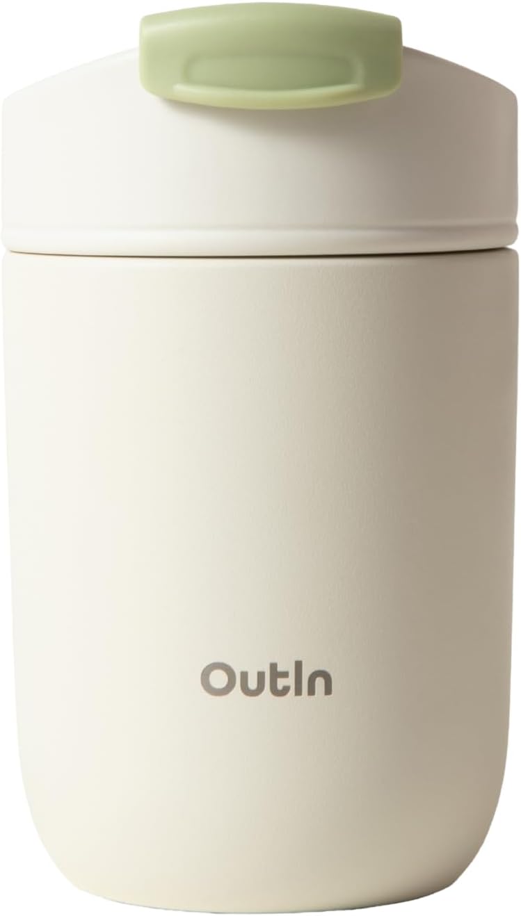 OutIn Travel Tumbler, Leakproof Insulated Coffee Tumbler, 12oz