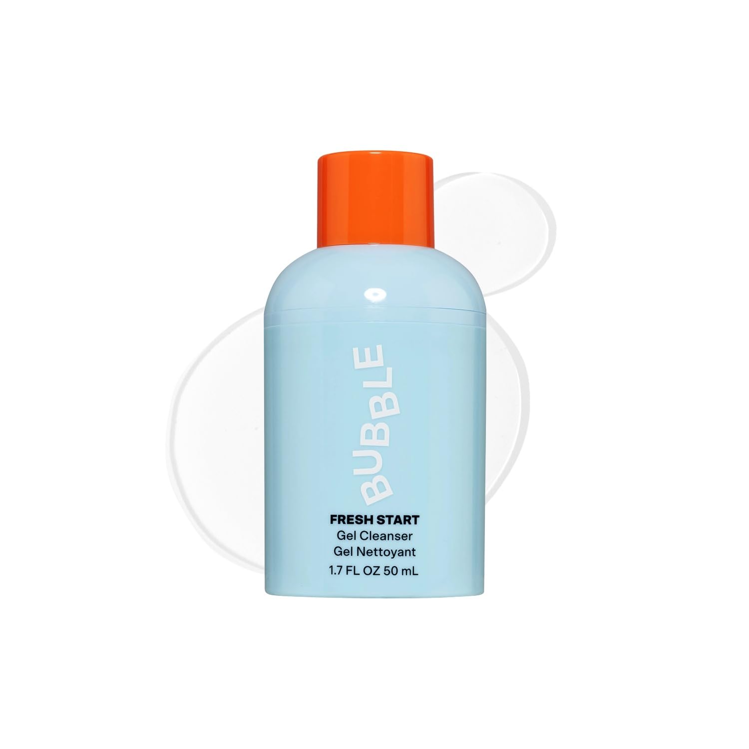 Bubble Skincare Fresh Start Gel Face Cleanser for Oily Skin, Travel, 50 ml