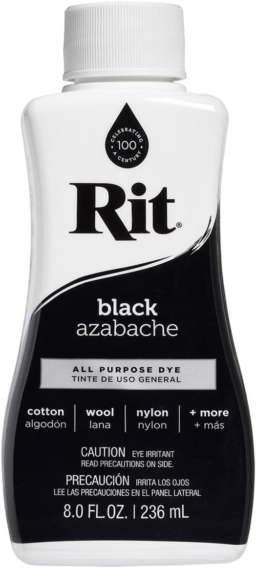 Rit All Purpose Liquid Dye Black 236ml
