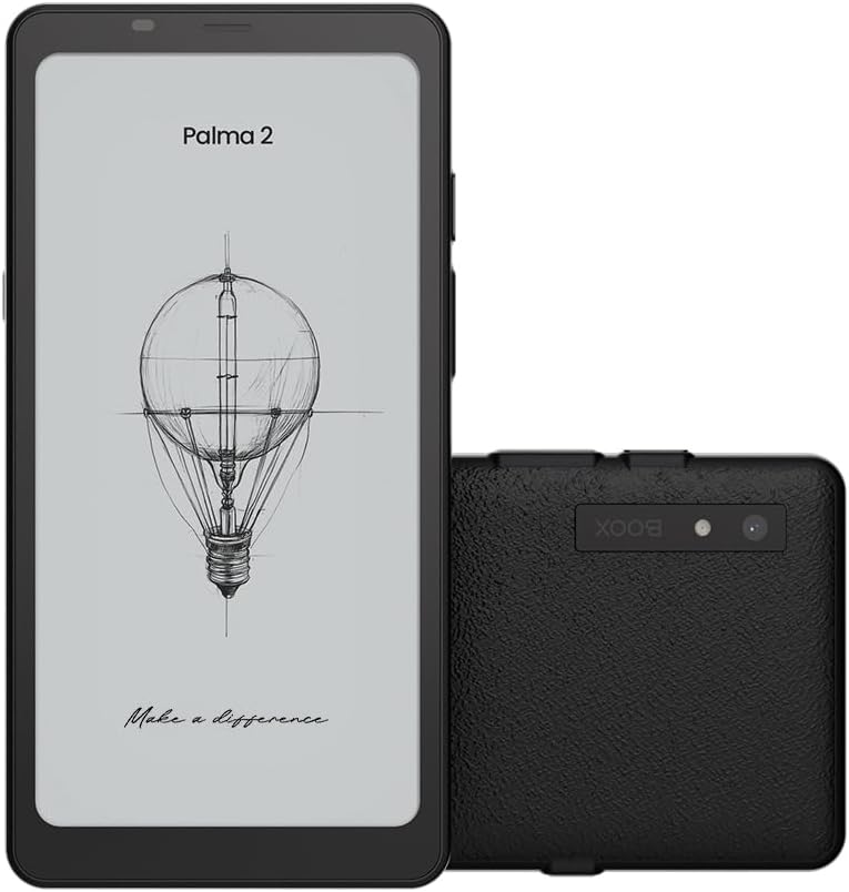 BOOX Palma 2 Mobile ePaper eBook Reader Fingerprint Recognition Smart Button Dual Microphones (Dark Green Black)