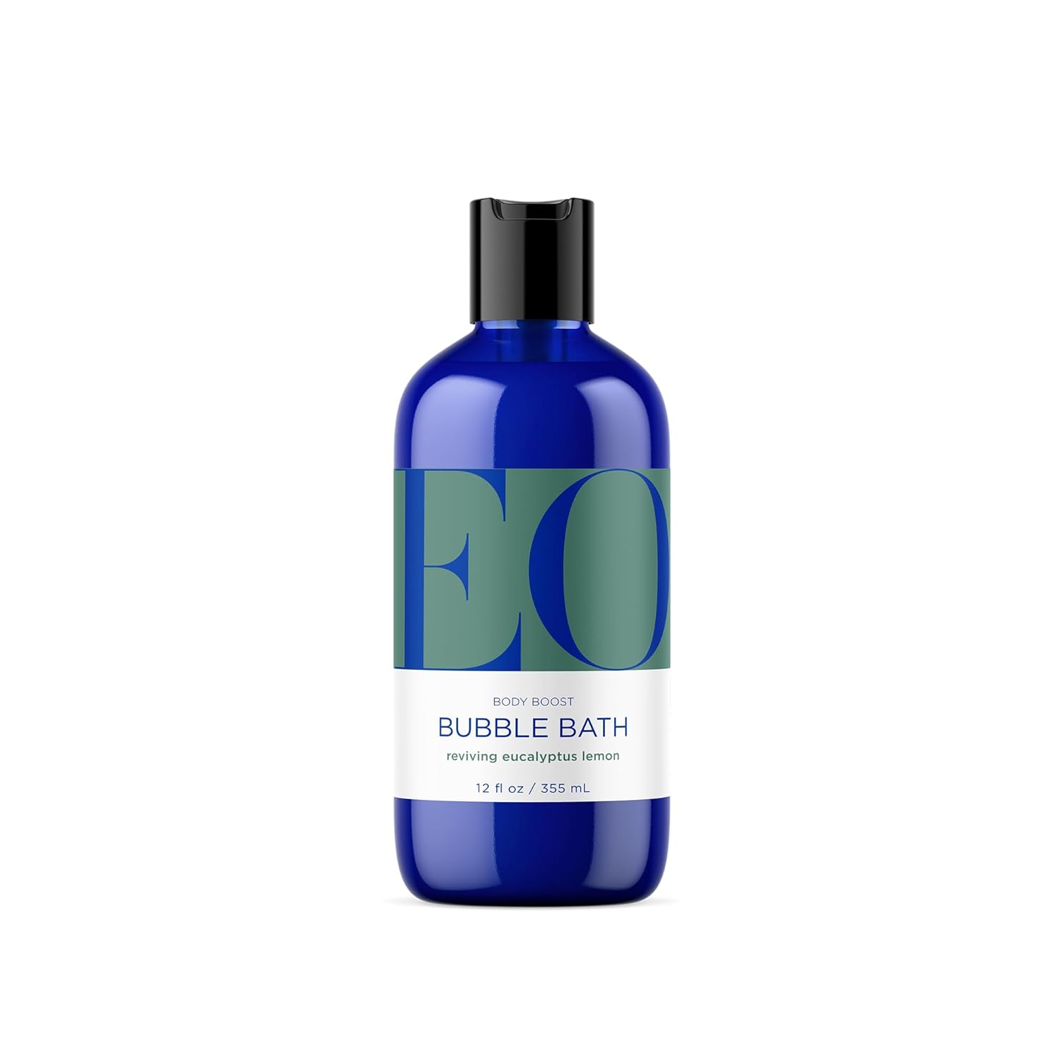 EO Bubble Bath, 12 Ounce (Pack of 1), Eucalyptus Lemon, Plant-Based, Botanical Extracts