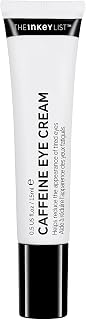 The INKEY List Caffeine Eye Cream, Reduce Eye Puffiness and Dark Circle, Blur Fine Lines, 0.5 fl oz