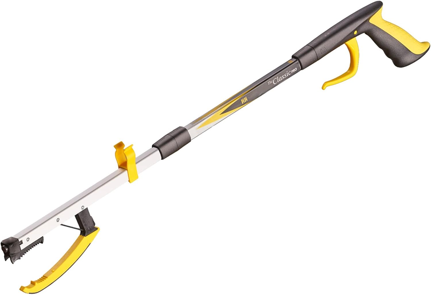 Helping Hand Company Classic Pro Folding Reacher Grabber 35” /89cm. Long Handled Grabber Stick for Elderly, Disabled, Pregnant. Reaching Aids for Anyone Struggling to Bend and Reach