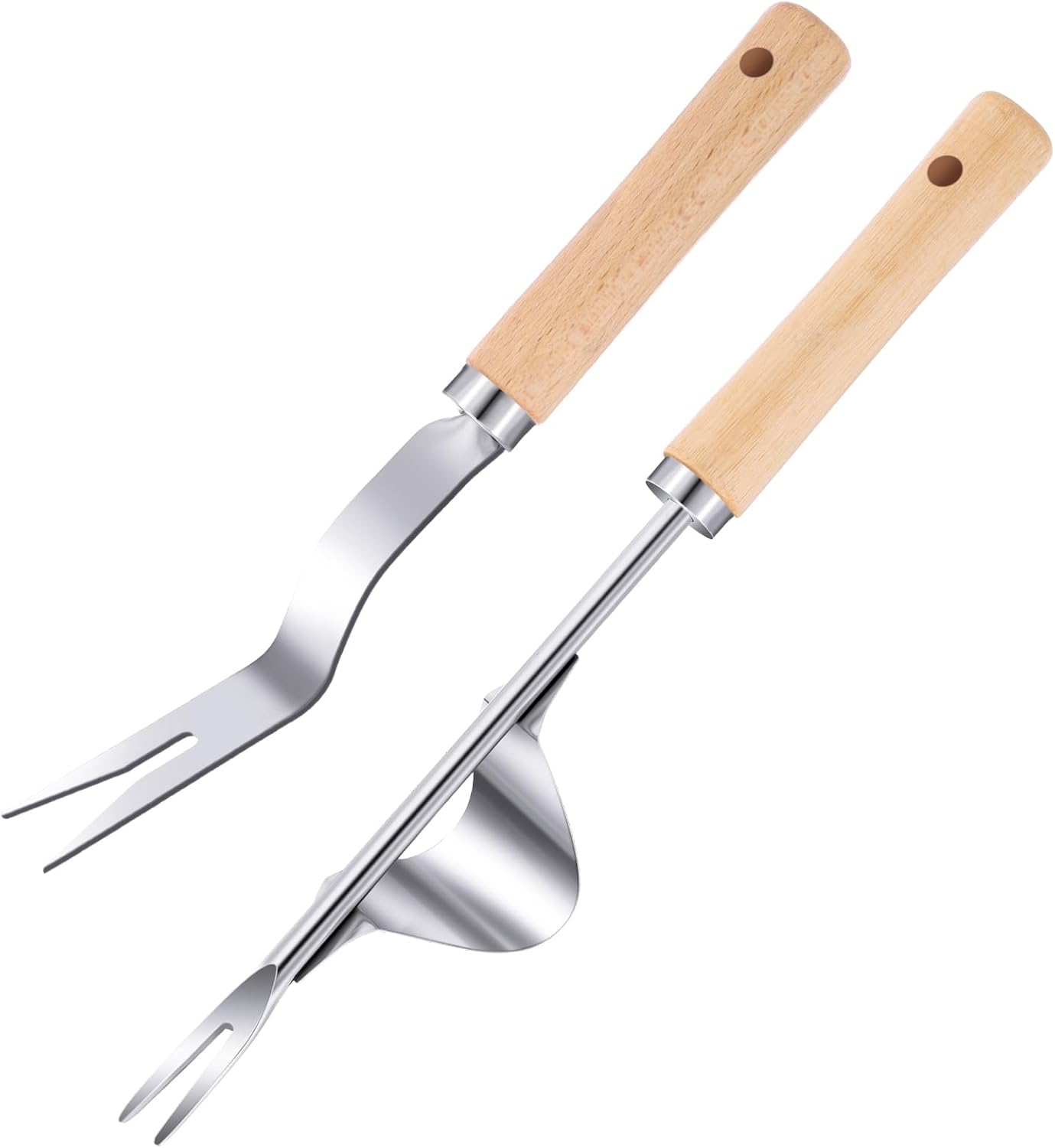 Zuimei 2 Pcs Hand Weeder Tool, Manual Weeder Tool Garden Weeding Tool Dandelion Remover Tool Manual Weed Puller for Garden Patio Lawn