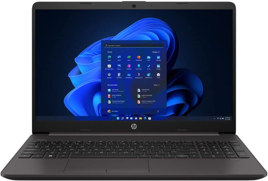 HP 250 G9 Intel Core i5-1235U 16GB RAM 512GB SSD 15.6 inch Full HD Windows 11 Pro Black Laptop - 6S6S9EA#ABU-AG