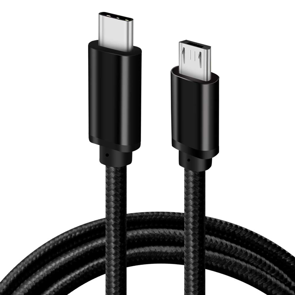 CBUS 6.6ft (2m) Micro USB to USB-C Cable Compatible with Canon EOS 250D, M6, M5, M50, PowerShot SX70 HS, SX740 HS, SX730 HS, G1 X Mark III, G9 X Mark II Digital Camera Interface Cable Data Lead