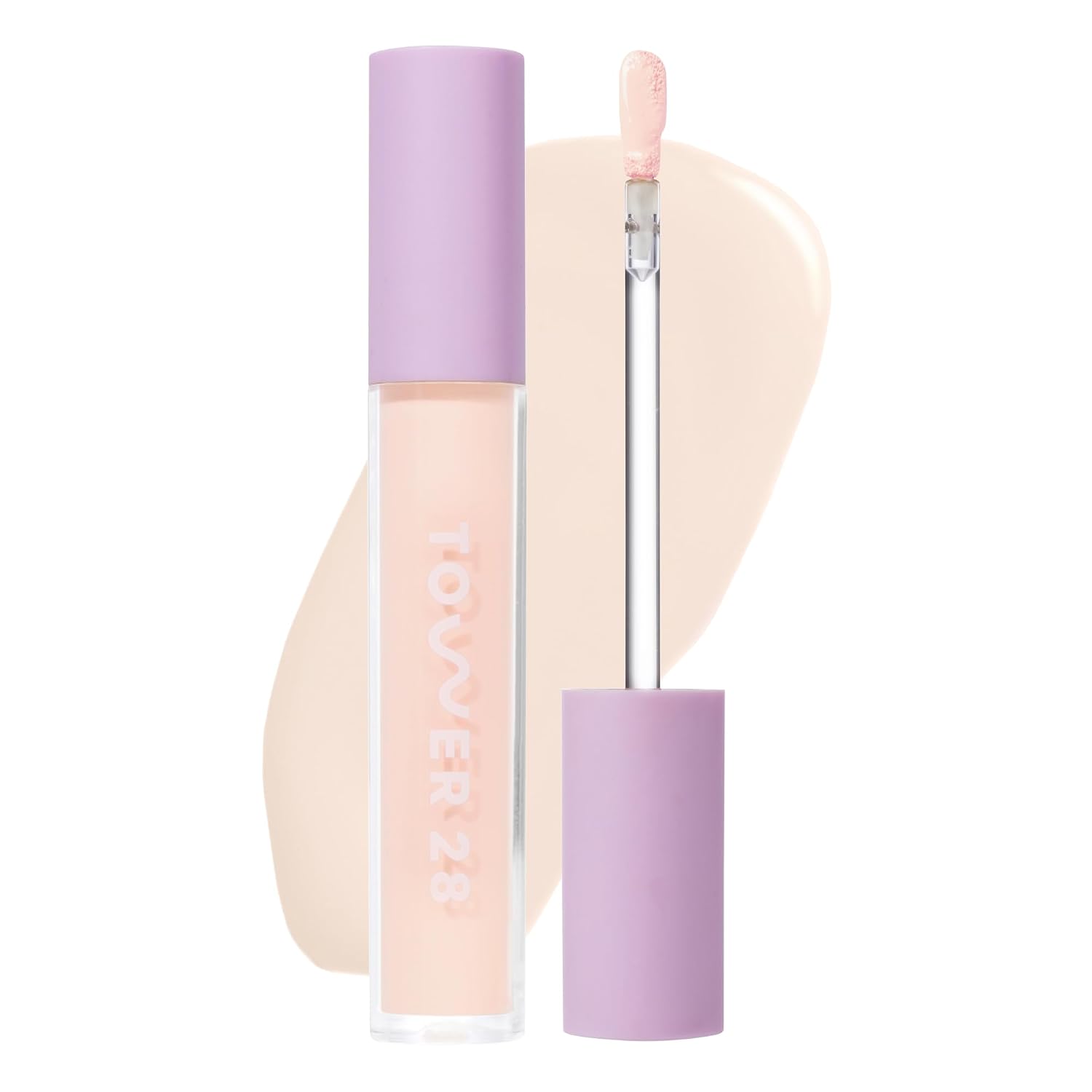 Tower 28 Swipe Serum Hydrating Concealer, 0.5 Fair/Pink (0.22 oz)
