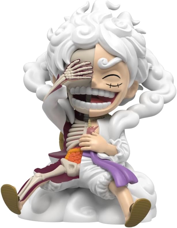 Mighty Jaxx One Piece: Luffy Gear 5 Wanted Edition | XXRAY 6 Inch Collectible Figurine