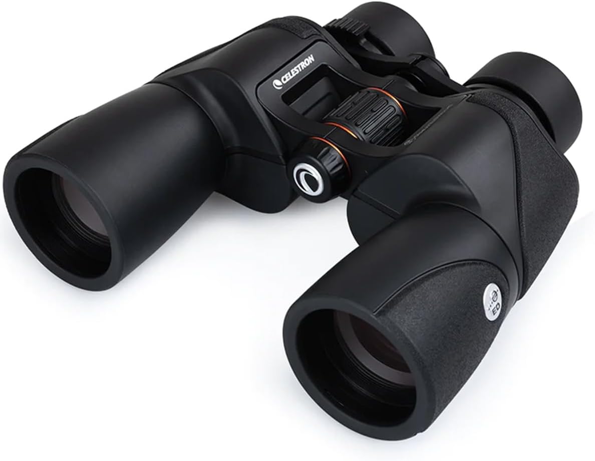 Celestron – SkyMaster Pro ED 7x50 Binocular – Astronomy Binocular with ED Glass – Large Aperture for Long Distance Viewing – Fully Multi-Coated XLT Coating – Tripod Adaptable – Carrying Case Included