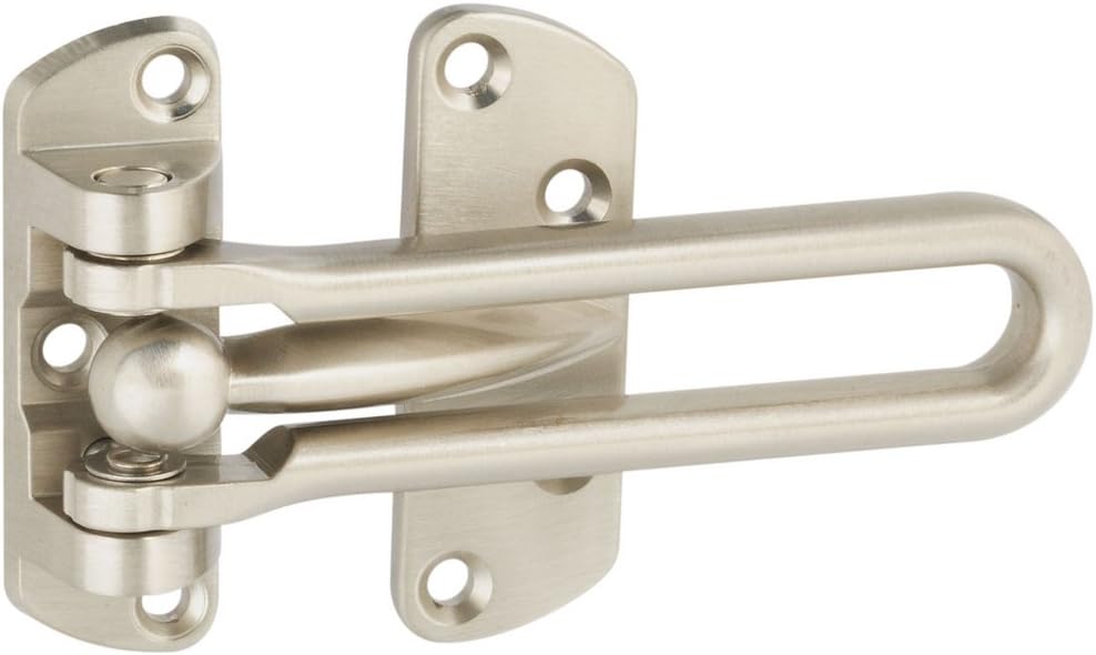 National Hardware N335-984 804 Door Security Guards in Nickel