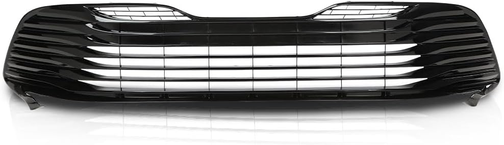 G-PLUS Front Bumper Lower Grille Grill w/o Radar Holes | Compatible with Toyota Camry LE XLE 2018 2019 2020/Not Fit SE XSE models 5310206100 TO1036183