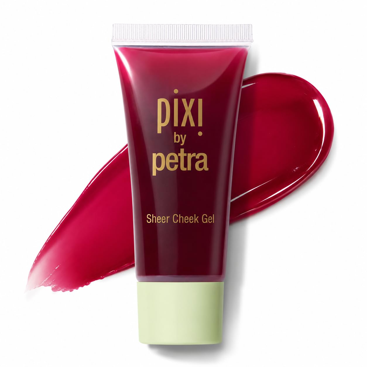 Pixi Sheer Cheek Gel - Flushed | Gel Blush For A Sheer Flush Of Colour | Oil-Free & Fragrance-Free Hydrating Liquid Blush | 0.45 Fl Oz
