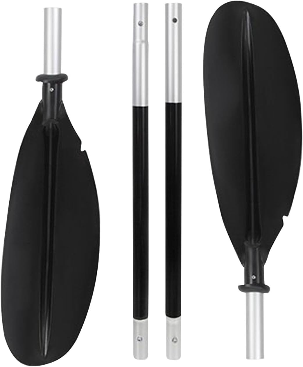 Generisch Lightweight Kayak Paddle, Rowing Boat Paddle, Two-Piece Aluminium Alloy Rowing Tool for River Fishing, Teenagers, Adults, Sea, Sports, Boat Training, Touring