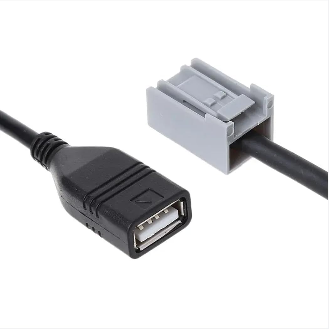 ENJOY-UNIQUE Car Aux USB Cable Adapter for Honda Civic Jazz CR-V Accord CR-Z Odyssey
